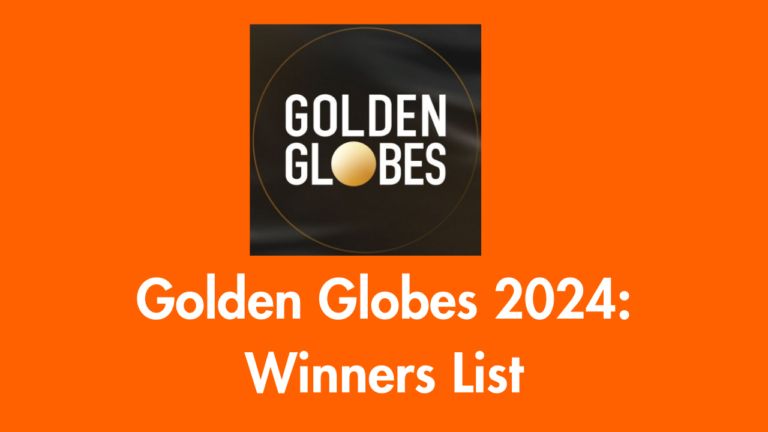 Golden Globes 2024 Winners List