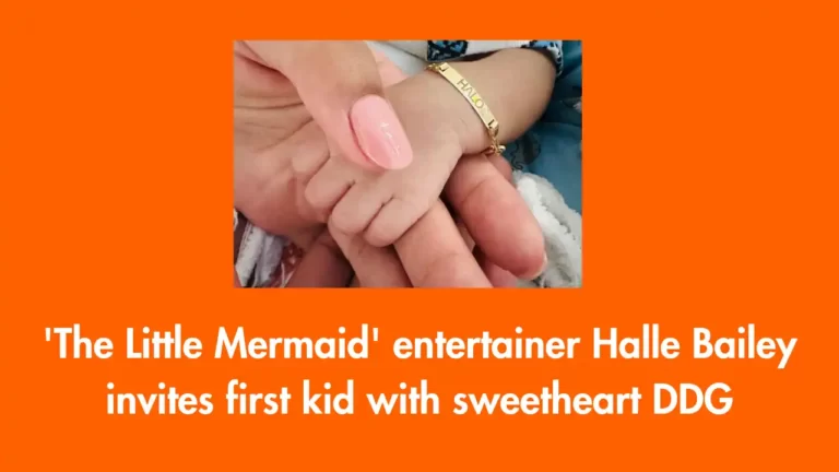 'The Little Mermaid' entertainer Halle Bailey invites first kid with sweetheart DDG