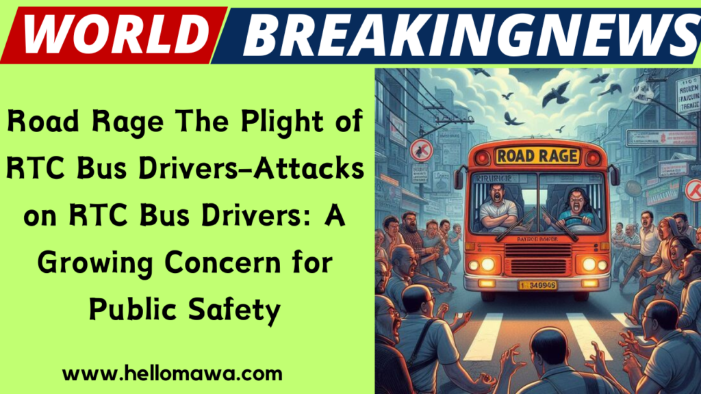 Road Rage The Plight of RTC Bus Drivers-Attacks on RTC Bus Drivers A Growing Concern for Public Safety