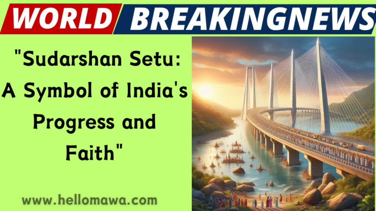 What is Sudarshan Setu and Why A Symbol of India's Progress and Faith