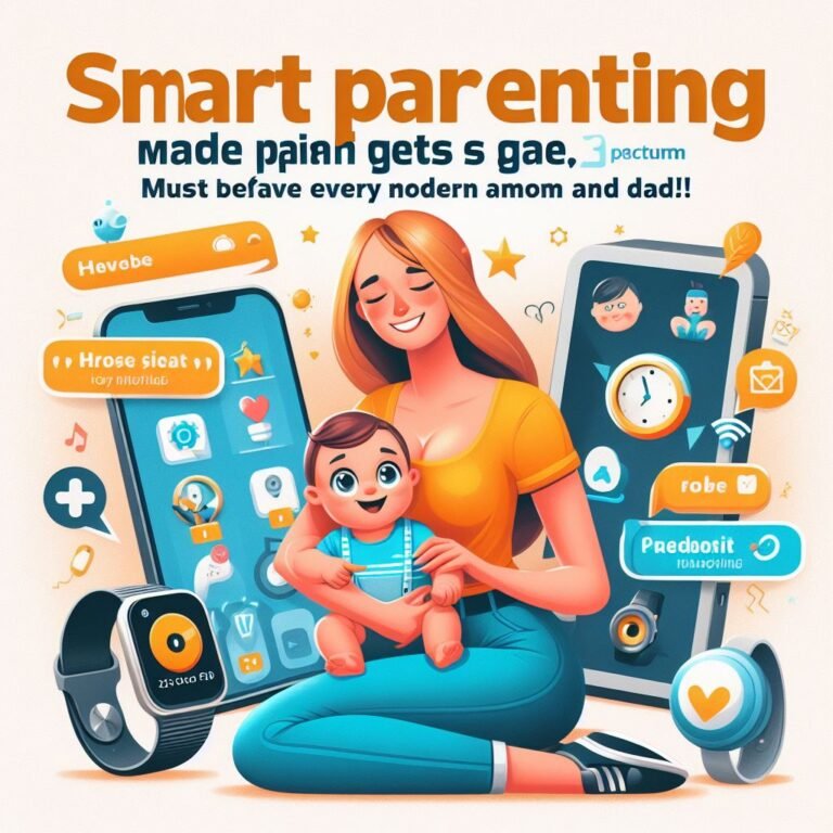 Smart Parenting Made Easy: Must-Have Gadgets for Every Modern Mom and Dad