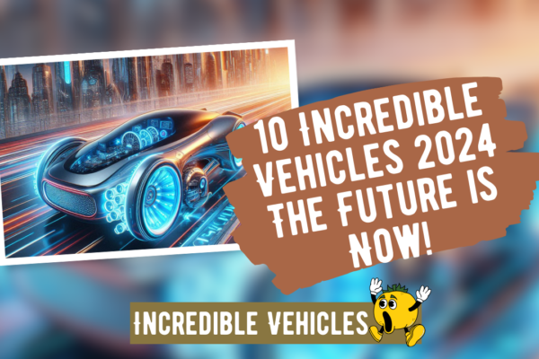 10 Incredible Vehicles 2024 The Future is Now!