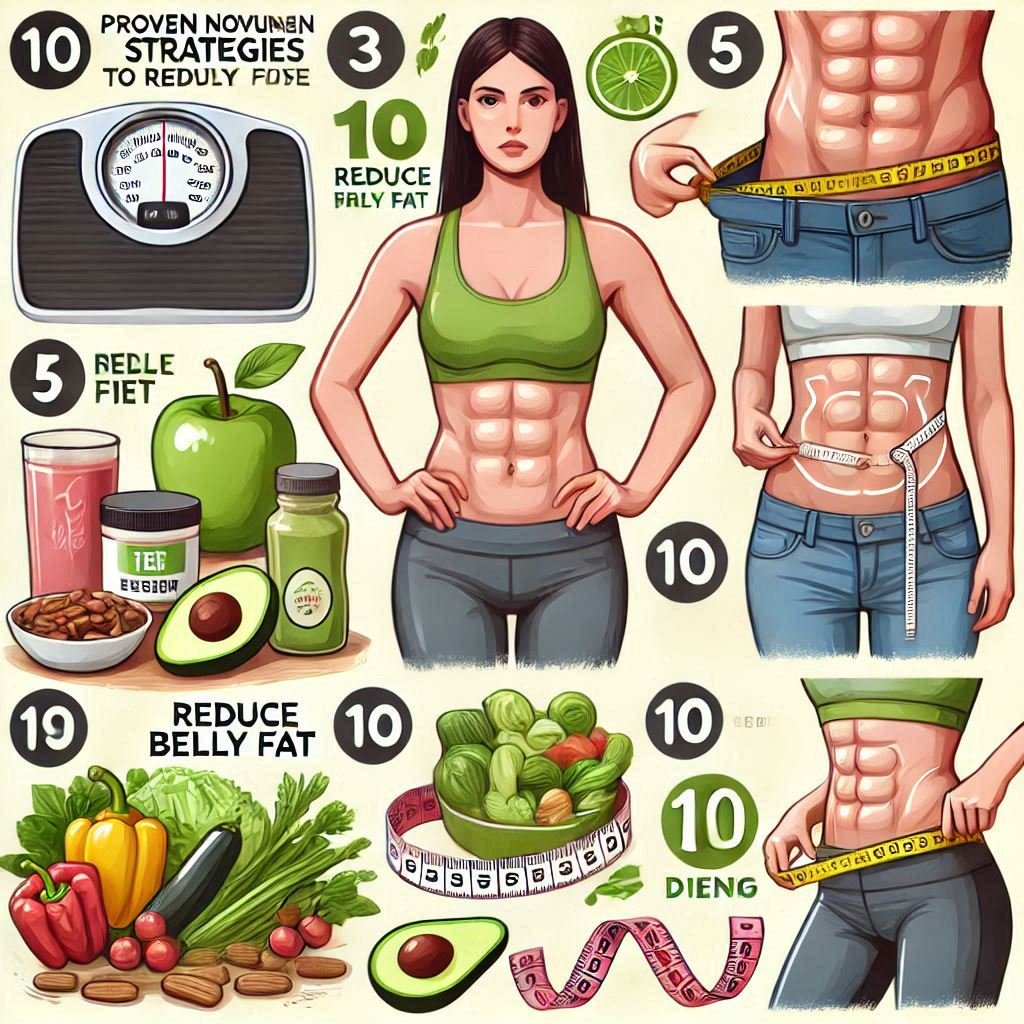 10 Proven Natural Strategies to Reduce Belly Fat without Dieting