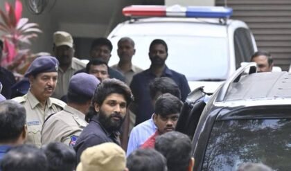 Allu Arjun questioned by Hyderabad Police in connection with Pushpa 2 case